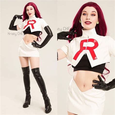 Jessie Team Rocket Halloween Costume Cosplay Set Free Shipping Etsy