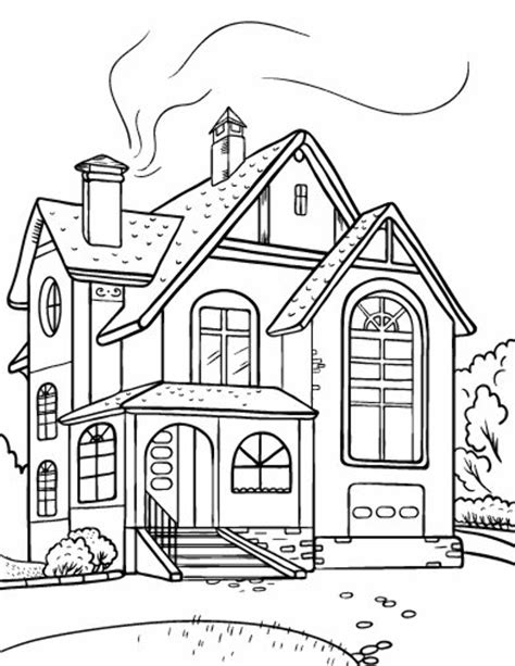 Download High Quality house clipart black and white mansion Transparent ...