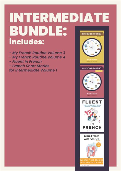 The Motivated French Learner’s Complete Intermediate Bundle