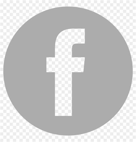 Facebook Grey Icon At Vectorified Collection Of Facebook Grey