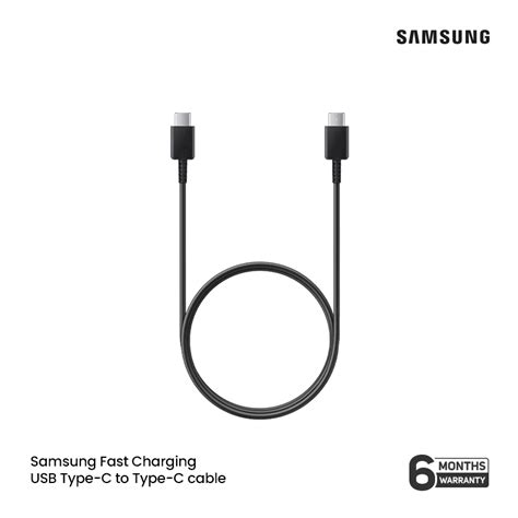 Samsung Fast Charging USB Type C To Type C Cable 3A Price In