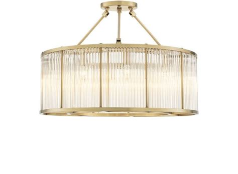 Eichholtz Ceiling Lamp Bernardi L Brass Wilhelmina Designs