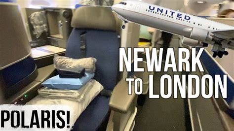 Polaris Uniteds Business Class From Newark To London On The 767 300 Youtube