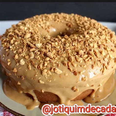 Bolo De Amendoim Sua Receita