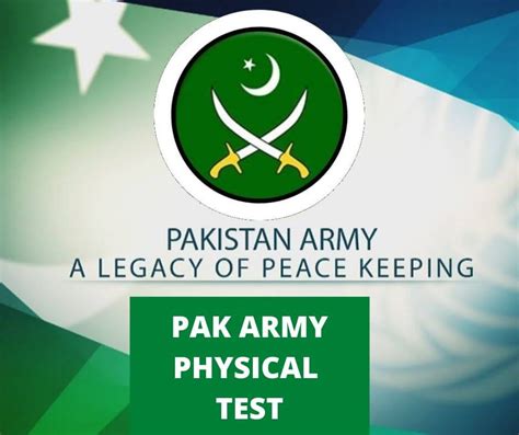 Pak Army Physical Test Physical Standards Pak Army Guide