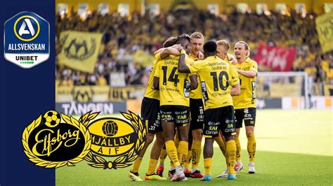 IF Elfsborg Mjällby AIF 3 1 Höjdpunkter YouTube