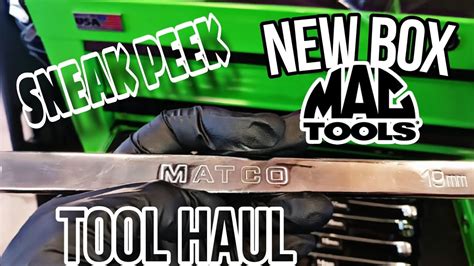 A Nice Quick Tool Haul And Sneak Peek Inside My New Toolbox Youtube