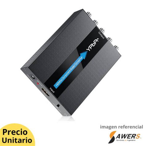 Conversor HDMI A Video Componente YPbPr 1080P