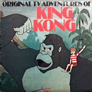 Children's Records & More: KING KONG!! The Original 1966 TV-Cartoon LP!