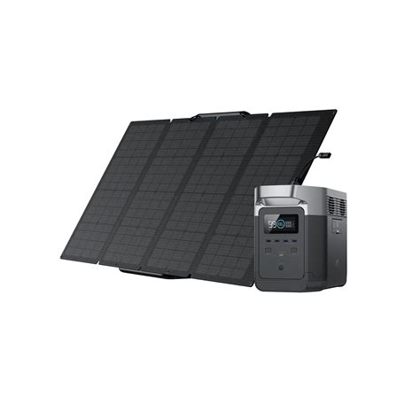 EcoFlow DELTA + 160W Portable Solar Panel - EcoFlow US