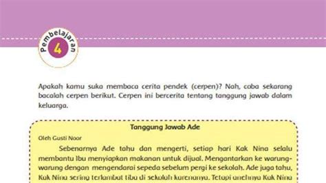 Kunci Jawaban Tema Kelas Halaman Subtema Pentingnya Udara