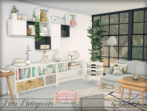 Sims 4 Living Room Decor Cc Baci Living Room