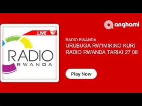 Live Urubuga Rw Imikino Kuri Radio Rwanda Youtube