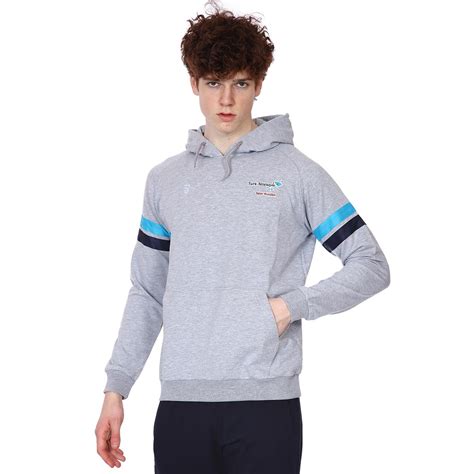 Sportive T Rk Telekom Erkek Gri Basketbol Sweatshirt Tku Gri