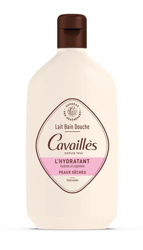 Lait bain douche l hydratant Rogé Cavaillès hydrate et régénère