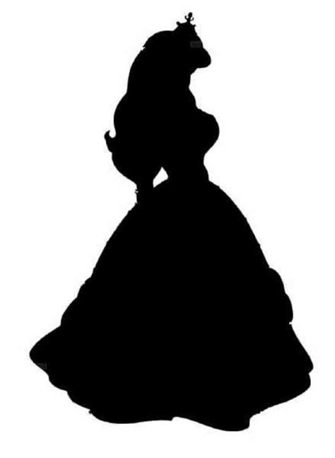 Ariel Silhouette Princesse Et Loisirs Créatifs