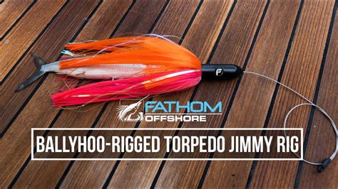 Fathom Offshore Jimmy Rig Ballyhoo Trolling Lure For Wahoo Explained