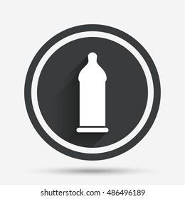 Condom Safe Sex Sign Icon Safe Stock Vector Royalty Free