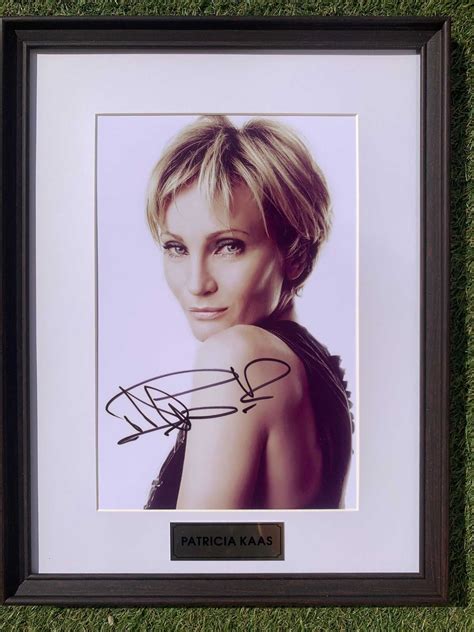 Patricia Kaas Autograf Wokalistki Autorki Tekst W Aktorki P Oki