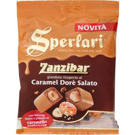 Sperlari Zanzibar Caramel Dore Sal Gr