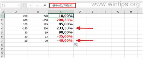 C Mo Calcular El Cambio Porcentual Entre Dos N Meros En Excel All