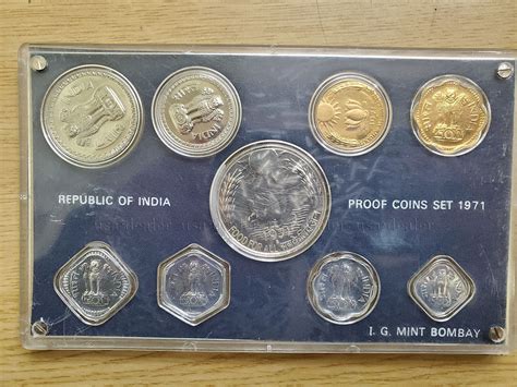 Republic Of India Proof Coin Set