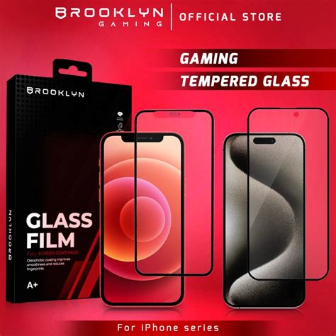 Jual Kv Brooklyn Gaming Tempered Glass Iphone 1514131211x Xr Xs Max