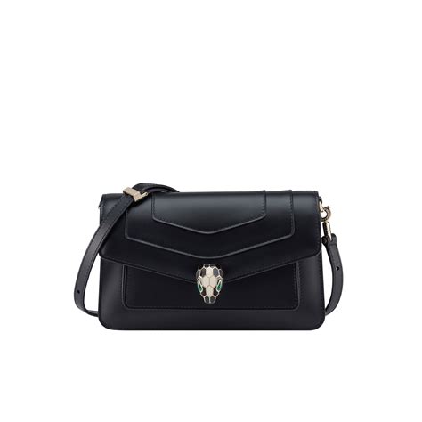 Serpenti Forever East West Shoulder Bag Calf Leather Bags