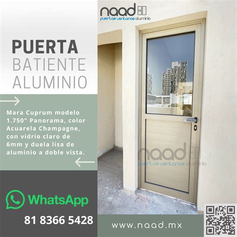 Puerta De Aluminio Naad