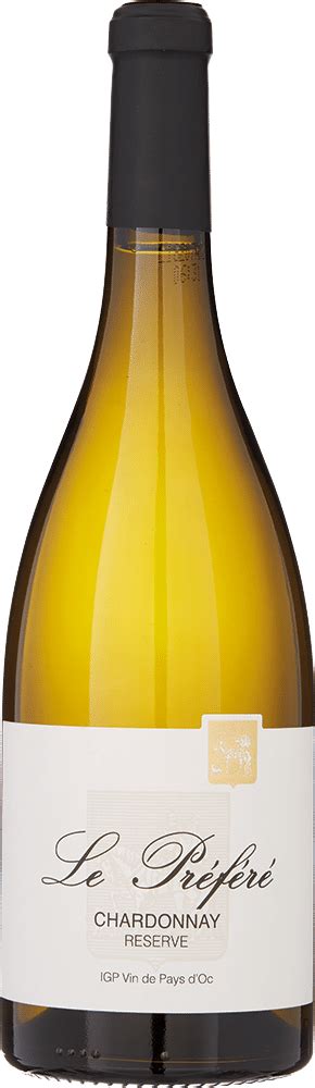 Le Préféré Chardonnay Reserve De Grote Hamersma