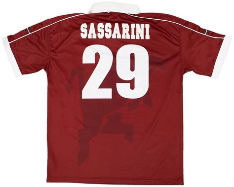 1998 99 Torino Home Shirt Sassarini 29 9 10 XL