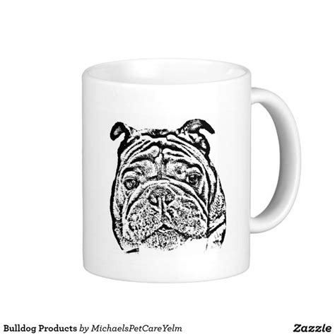 Bulldog Ollie Mug Mugs Bulldog Custom Mugs