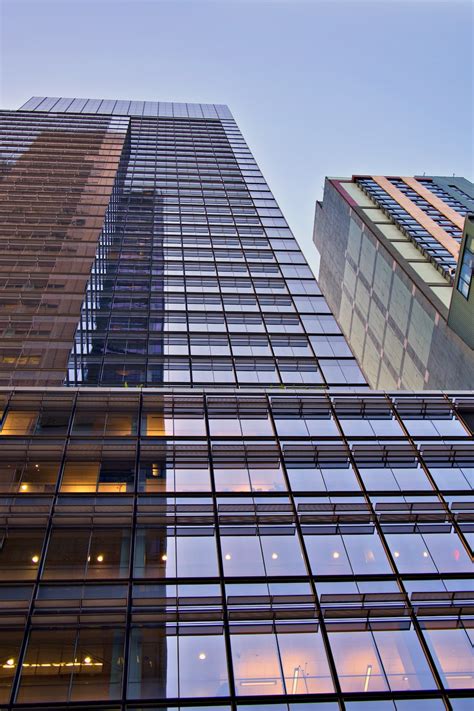 Curtain Wall High Rise Building During Daytime Photo Free New York