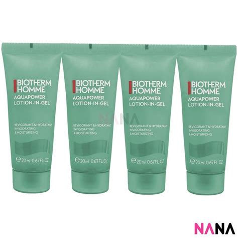 BIOTHERM Aquapower Lotion In Gel 20ml X4 Shopee Singapore