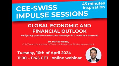 Cee Swiss Impulse Session Martin Weder Economic Outlook Youtube