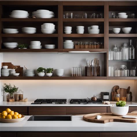 Open Shelving Vs Closed Cabinets In Modern Kitchens Kitchen Cupboard