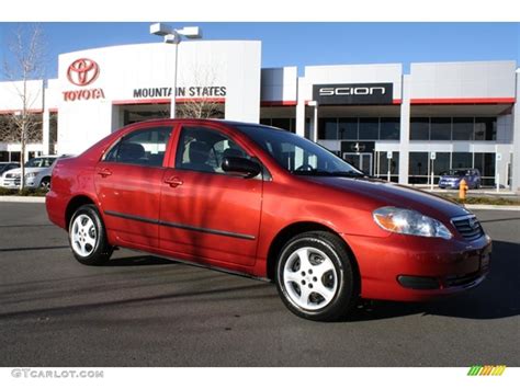 2007 Impulse Red Pearl Toyota Corolla CE 41373218 Photo 15 GTCarLot