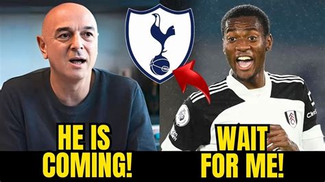 Released Now Will Blow Your Mind Incredible Confirmation Tottenham