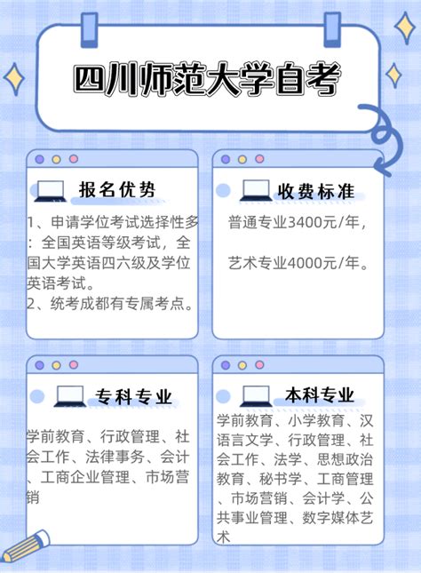 四川师范大学的小自考怎么报名？四川师范大学自考怎么收费？ 知乎