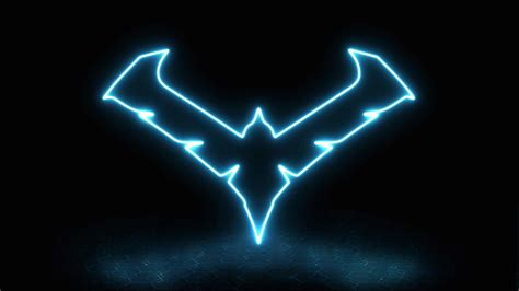 Gotham Knights Nightwing Logo Screenshot In 2024 Nightwing