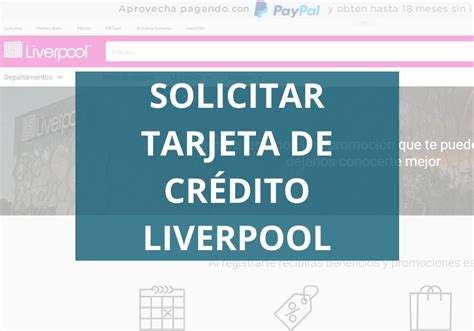 Requisitos Para Tramitar Tarjeta Liverpool Mide