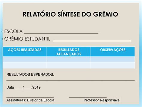 1º Orientação Técnica GRÊMIO ESTUDANTIL ppt carregar