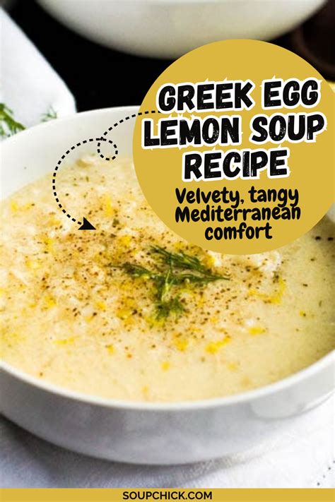 Greek Egg Lemon Soup A Heart Warming Meal Recipe