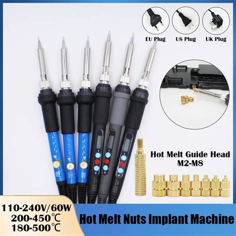 M M M M M M M Insert Brass Nut Iron Tip Hot Melt Knurled Png