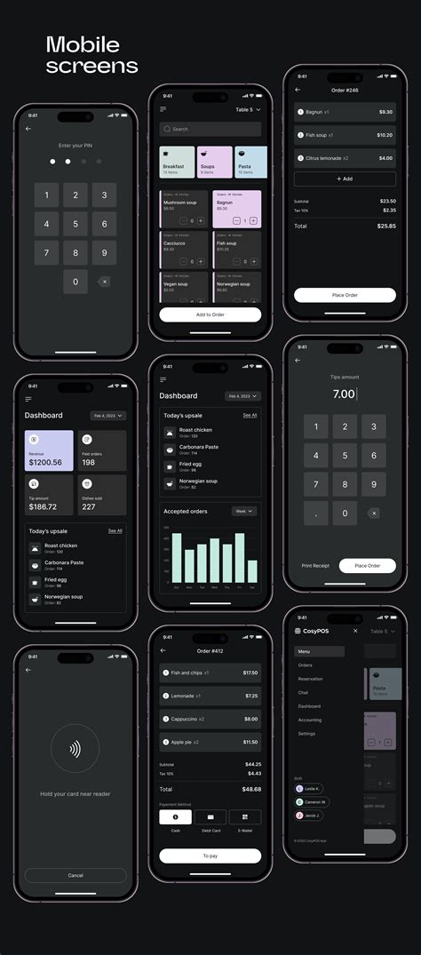 Cosy Pos Point Of Sale System Behance