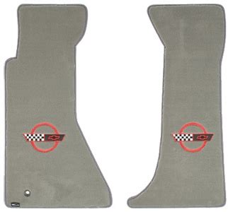 Corvette Mat Set Floor Lloyd S Ultimats Embroidered Applique Red C