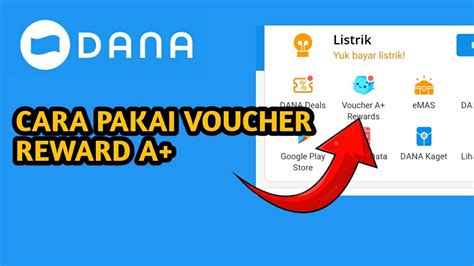 Tutorial Cara Menggunakan Fitur Reward A DI DANA YouTube