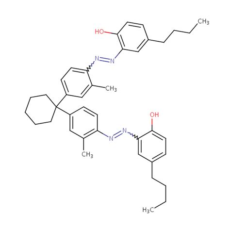 Phenol 2 2 Cyclohexylidenebis 2 Methyl 4 1 Phenylene Azo Bis 4