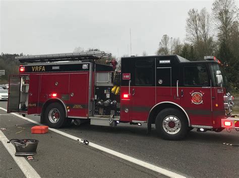 Valley Regional Fire Authority King Co WA Engine 332 At A MVA Near