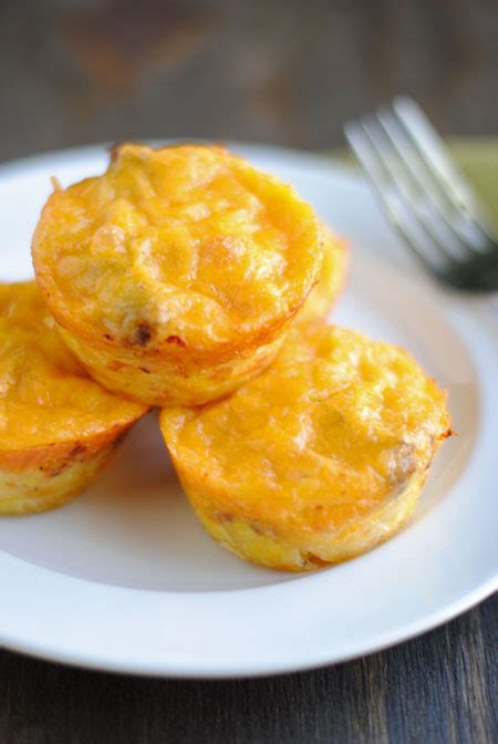 Sausage Egg Cheese And Hash Brown Muffins